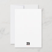 Kerstkoekjes Bedankkaart (Achterkant)