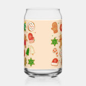 Kerstkoekjes Blikvorm Glas (Rechts)