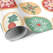 Kerstkoekjes Cadeaupapier (Rol Hoek)