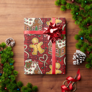 Kerstkoekjes  cadeaupapier