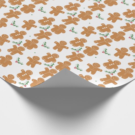 kerstkoekjes cadeaupapier (Hoek)