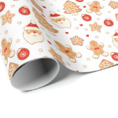 Kerstkoekjes Cadeaupapier (Rol Hoek)