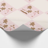 kerstkoekjes cadeaupapier (Hoek)