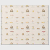 kerstkoekjes cadeaupapier (Vlak)