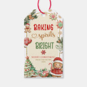 Kerstkoekjes Cadeautags Cadeaulabel (Voorkant)