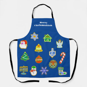 Kerstkoekjes Chrismukkah Apron Schort