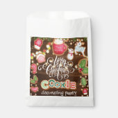 Kerstkoekjes decorteren bedankzakje (Voorkant)