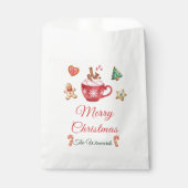 Kerstkoekjes en cacaofeest bedankzakje (Voorkant)