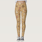 kerstkoekjes en snoeprietjes leggings (Voorkant)
