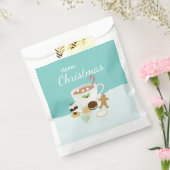 Kerstkoekjes en warme chocolade bedankzakje (Gezegeld)