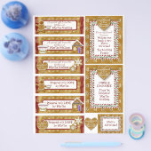 Kerstkoekjes Exchange Gift Labels op maat Flyer (Enkel)