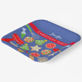 KERSTKOEKJES FEEST PAPIEREN BORDJE (Gebogen)