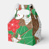 Kerstkoekjes feestdag feestvieren bedankdoosjes (Achterkant)