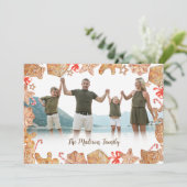 Kerstkoekjes Holiday Kaart (Staand voorkant)