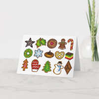 Kerstkoekjes Holiday Tree Snowman Sand Tart