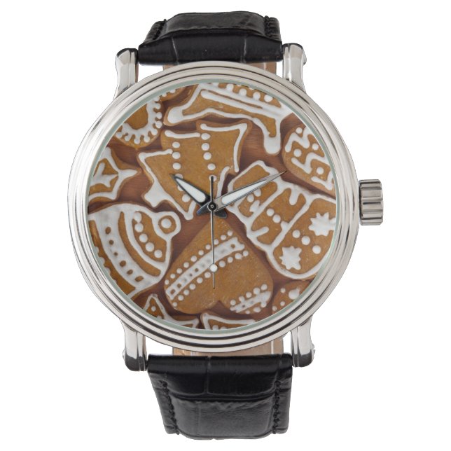 Kerstkoekjes Horloge (Voorkant)