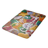 Kerstkoekjes, ik Colorful Holiday Baking Badmat (Gekanteld)