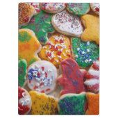 Kerstkoekjes, ik Colorful Holiday Baking Klembord (Achterkant)