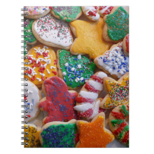 Kerstkoekjes, ik Colorful Holiday Baking Notitieboek