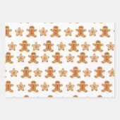 kerstkoekjes inpakpapier vel (Voorkant 3)