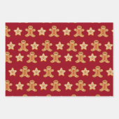 kerstkoekjes inpakpapier vel (Voorkant 2)