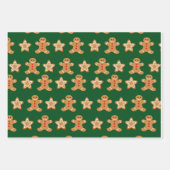 kerstkoekjes inpakpapier vel (Voorkant)