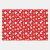 Kerstkoekjes Inpakpapier Vel (Voorkant 3)