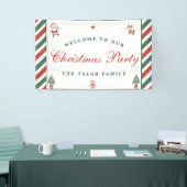 Kerstkoekjes Kerstfeest Spandoek (Beurs)