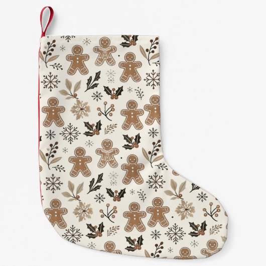 kerstkoekjes kleine kerstsok (Voorkant)