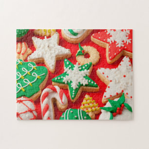 Kerstkoekjes Legpuzzel