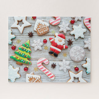 Kerstkoekjes Legpuzzel