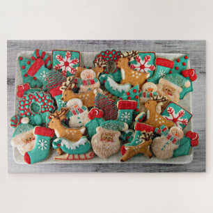 Kerstkoekjes Legpuzzel