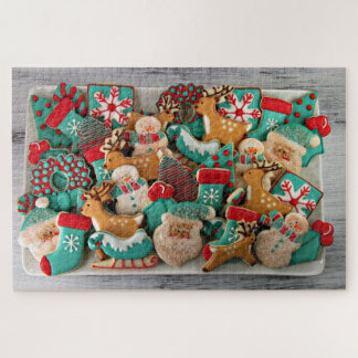 Kerstkoekjes Legpuzzel