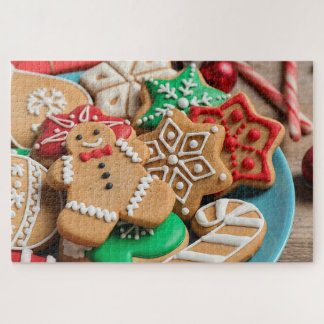Kerstkoekjes Legpuzzel