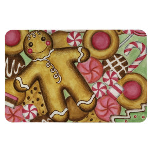 Kerstkoekjes magneet