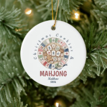 Kerstkoekjes & Mahjong Grappige Feestdagen