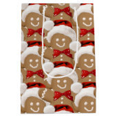 kerstkoekjes medium cadeauzakje (Achterkant)