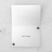 Kerstkoekjes met suiker hagelslag kaart (Binnen)