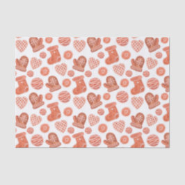 Kerstkoekjes, papier voor kerstcadeautjes