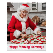 Kerstkoekjes Perfect Poster (Voorkant)