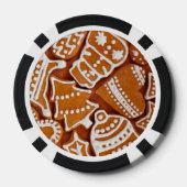 kerstkoekjes poker chips (Achterkant)