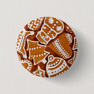 kerstkoekjes ronde button 3,2 cm