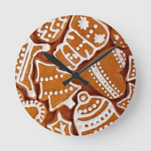 kerstkoekjes ronde klok