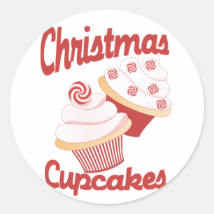 kerstkoekjes ronde sticker