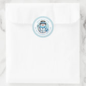 Kerstkoekjes Ronde Stickers (Tas)