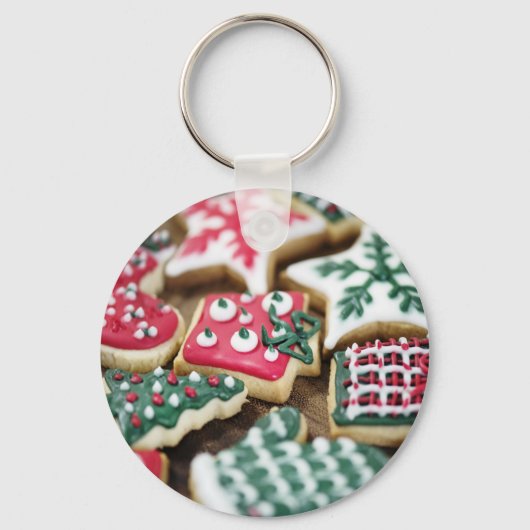 Kerstkoekjes Sleutelhanger (Voorkant)