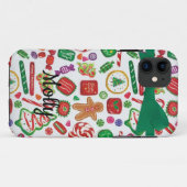 kerstkoekjes Snoep Kawaii Gift Custom Name Case-Mate iPhone Case (Achterkant (horizontaal))