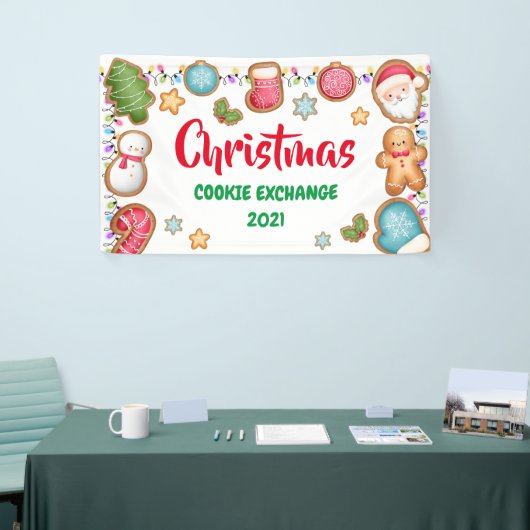 Kerstkoekjes Spandoek (Beurs)