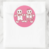 Kerstkoekjes Stickers (Tas)