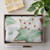 Kerstkoekjes taarten peperkoek mannen Kerstmis Tissuepapier (Geschenk)